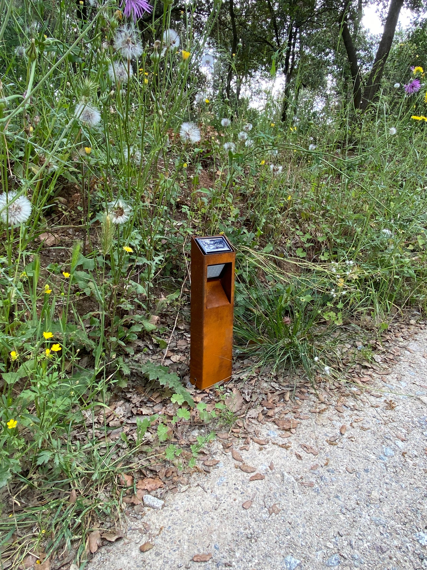 Lámpara de jardin solar