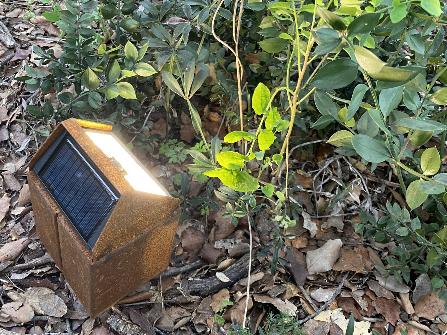 Lámpara de Jardín Corten Mini