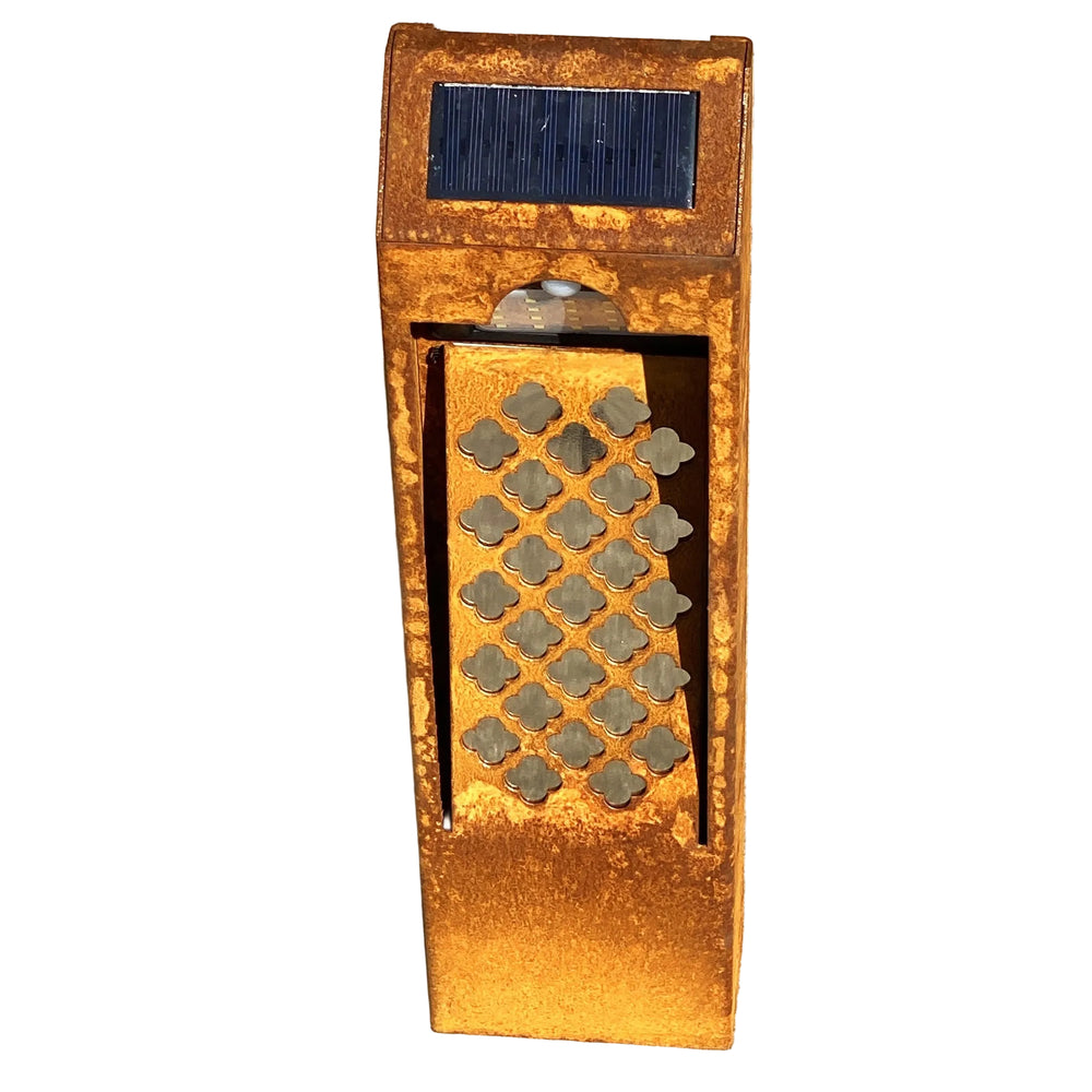 Lámpara Solar de Jardín con Sensor de Movimiento Luz Blanco Cálido IP65