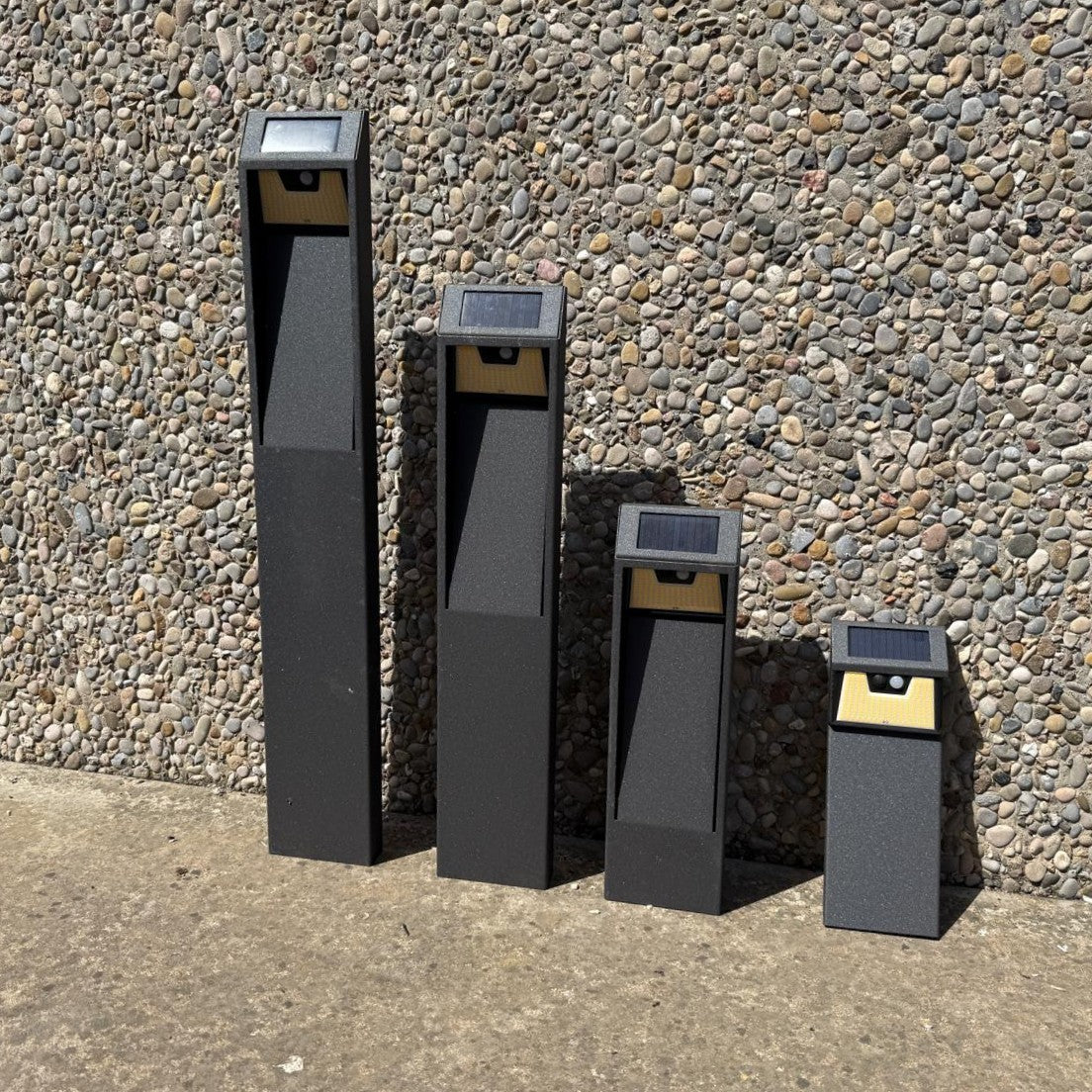 Lámpara Solar de Exterior con Sensor de Movimiento LED 15W IP65