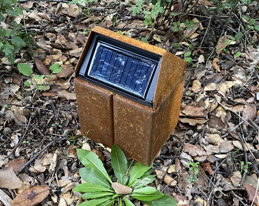 Lámpara Corten Solar Mini